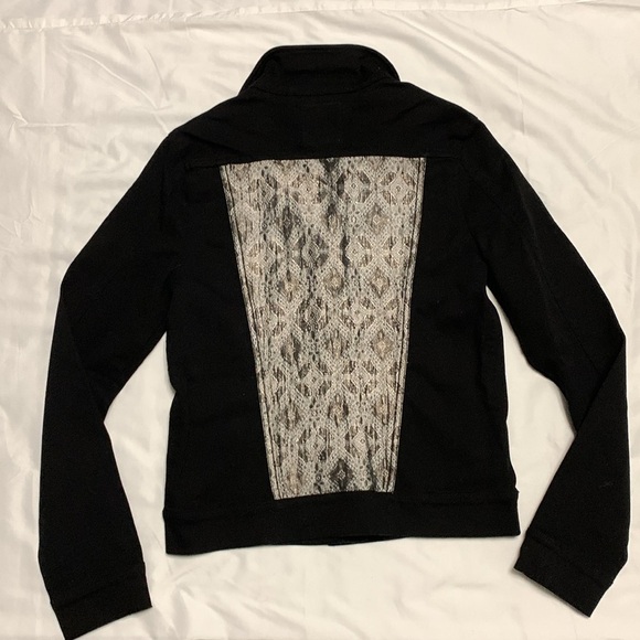 Chaser Black Denim Jacket M - Picture 11 of 12